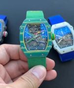 Top Quality Richard Mille RM 67-02 Wayde Van Niekerk Version Green Watch